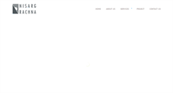 Desktop Screenshot of nisargrachna.com